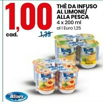 Eurospin The Da Infuso Al Limone/alla Pesca offerta