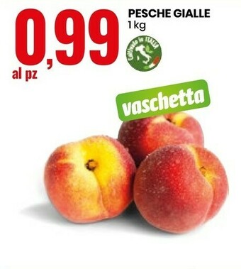 Eurospin Pesche Gialle offerta