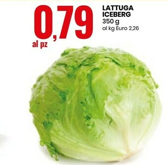 Eurospin Lattuga Iceberg offerta
