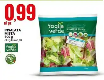 Eurospin Foglia verde La Croccante Insalata Mista 500 G(ml) offerta