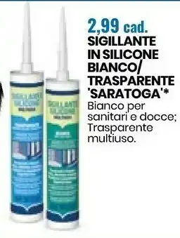 Eurospin Sigillante In Silicone Bianco offerta