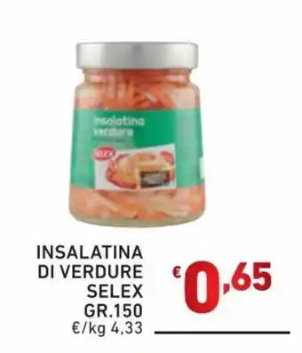 Ok Market Selex Insalatina di Verdure 150 gr. offerta