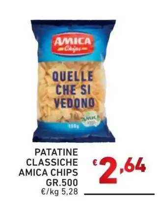 Amica Chips Patatine Classiche 500 gr.