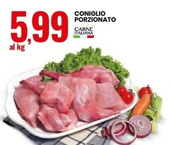 Eurospin Coniglio Porzionato offerta