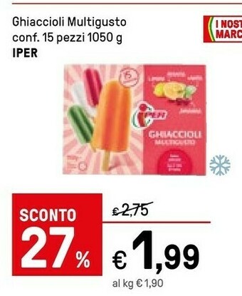 Iper La Grande Ghiaccioli offerta