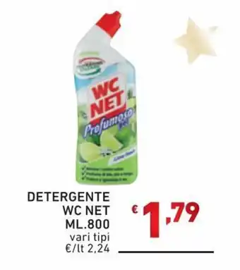 Ok Market WC Net Detergente 800 ml. offerta