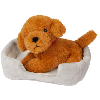 Action Peluche cane o gatto nella cuccia offerta