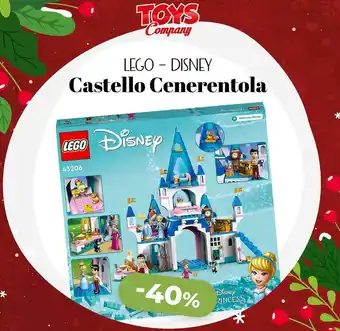 Toys company Lego - Disney Castello Cenerentola offerta