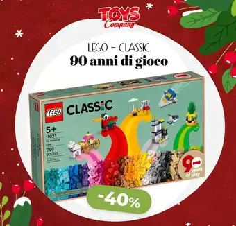 Toys company Lego - Classic 90 anni di gioco offerta