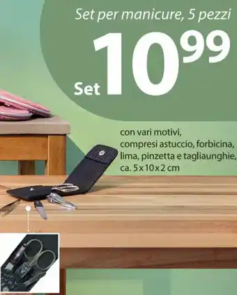 Set per manicure, 5 pezzi