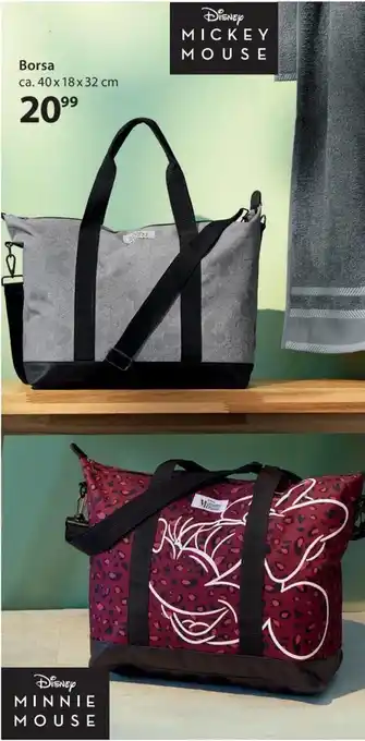 Disney Mickey Mouse Borsa 40 x 18 x 32 cm