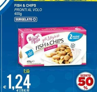 MD Discount Pronti al volo Fish & Chips offerta