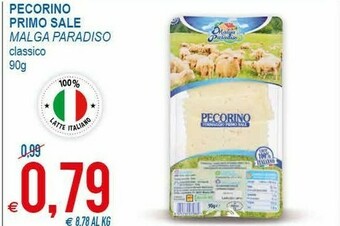 MD Discount Malga Paradiso Pecorino Primo Sale Classico offerta