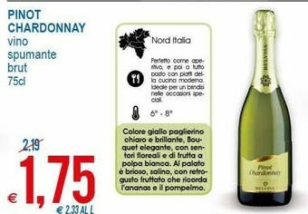 MD Discount Pinot Chardonnay Vino Spumante Brut offerta