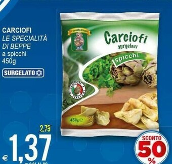 MD Discount Le Specialità di Beppe Carciofi A Spicchi offerta