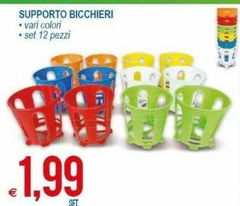 MD Discount Supporto Bicchieri offerta