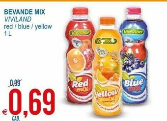 MD Discount Viviland Bevande Mix Red / Blue / Yellow offerta