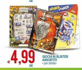 MD Discount Giochi In Blister Assortiti Per Bimbo offerta