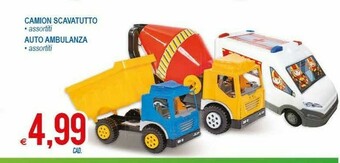 MD Discount Camion Scavatutto/ Auto Ambulanza offerta
