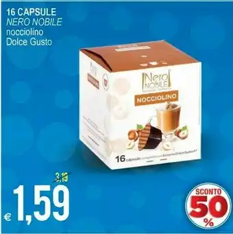 16 Capsule Nero Nobile