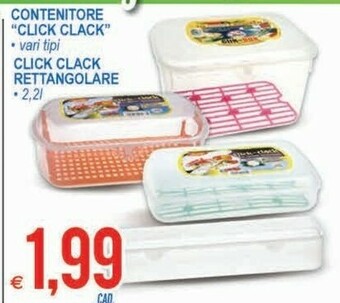 MD Discount Contenitore Click Clack offerta