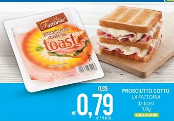 MD Discount La Fattoria Prosciutto Cotto offerta