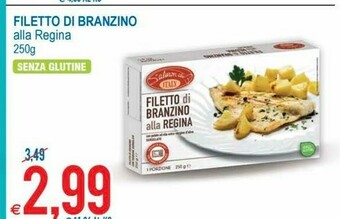 MD Discount Salmon du italy Filetti Di Branzino 250 G(ml) offerta