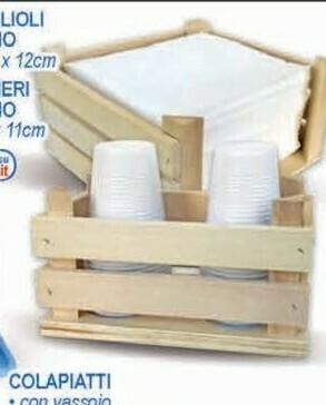 MD Discount Porta Tovaglioli Legno Faggio offerta