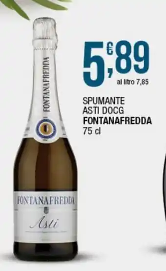 Maxi Sidis Fontanafredda Spumante Asti Docg 75 cl offerta