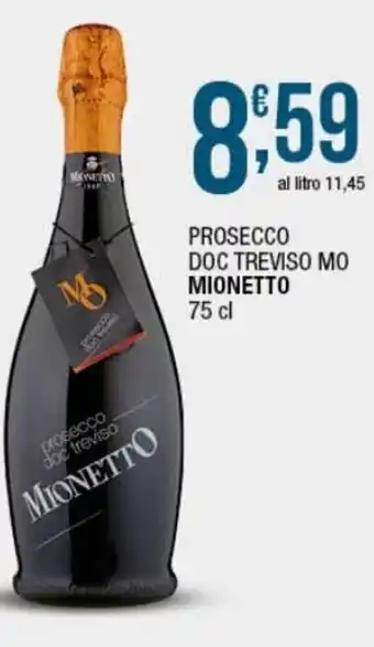 Mionetto Prosecco DOC Treviso Mo 75 cl