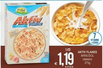 MD Discount ManuSol Aktiv Flakes 375 G(ml) offerta