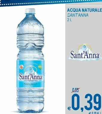 MD Discount Sant'anna Acqua Minerale Naturale offerta