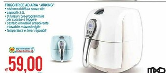 MD Discount Mxd Friggitrice Ad Aria Airking offerta