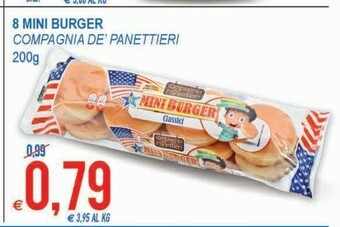 MD Discount Compagnia dei panettieri Compagnia De' Panettieri - Mini Burger Classici offerta