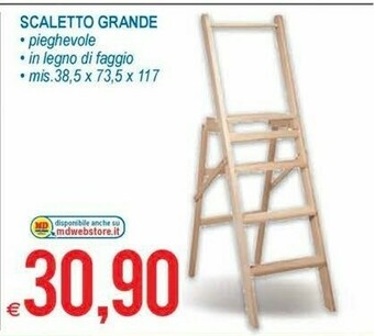 MD Discount Scaletto Grande offerta