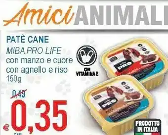 MD Discount Paté Cane Miba Pro Life offerta