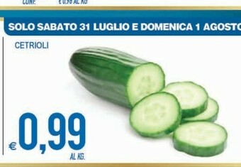 MD Discount Cetrioli offerta