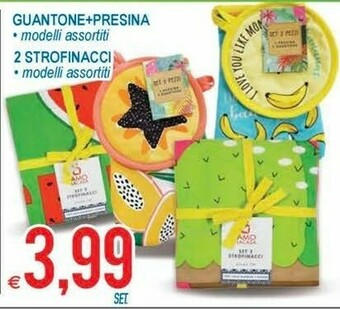 MD Discount Guantone + Presina/ 2 Strofinacci offerta