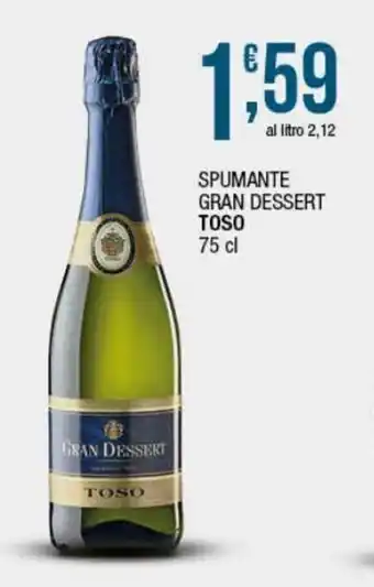 Toso Spumante Gran Dessert 75 cl