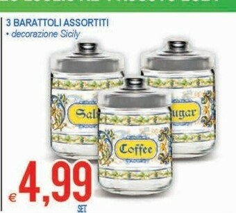 MD Discount 3 Barattoli offerta