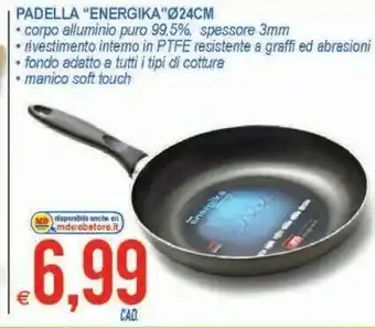 MD Discount Energika Padella 24 Cm offerta
