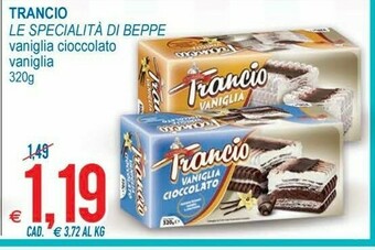 MD Discount Le Specialità di Beppe Trancio Vaniglia Cioccolato offerta
