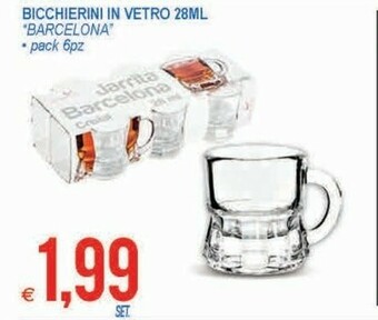 MD Discount Bicchierini In Vetro offerta