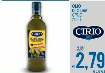 MD Discount Cirio Olio Di Oliva 750 G(ml) offerta