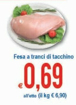 MD Discount Fesa A Tranci Di Tacchino offerta