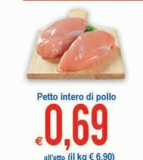 MD Discount Petto Intero Di Pollo offerta