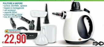 MD Discount Mxd Pulitore A Vapore offerta