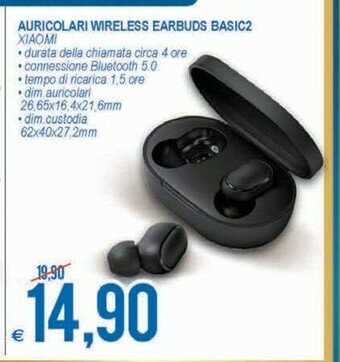 MD Discount Xiaomi Auricolari Wireless Earbuds Basic 2 offerta