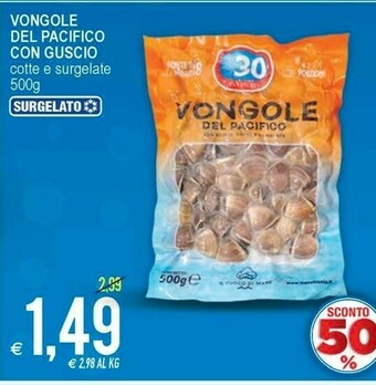 MD Discount Vongole Del Pacifico Con Guscio offerta