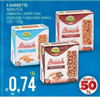 MD Discount ManuSol Barrette offerta